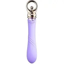 Вибратор Zalo Courage Pre-Heating G-spot Massager 20.6 см фиолетовый