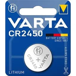 Батарейка Varta CR 2450 BL 1шт (06450101401)