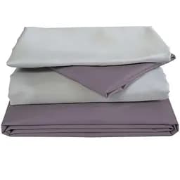 Комплект постельного белья Soho семейный Puprle/Light gray 150х200 см (PATTERN 24-F)