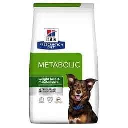 Сухий корм для собак Hill’s Prescription Diet Metabolic для контролю та зниження ваги, з ягням і рисом, 1,5 кг