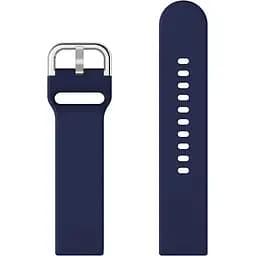 Ремінець DK CDK для Xiaomi Amazfit Active 2 / 2R (W2437) "L" 20mm Silicone Sport Band Classic (09651) (dark - мініатюра 2