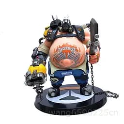 Статуетка GeekLand Турбосвин Мако Рутледж Овервотч Roadhog Mako Rutledge Overwatch 33 см OW21.042 - мініатюра 2