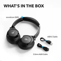 Гарнітура Anker SoundСore Q20i Black - мініатюра 13