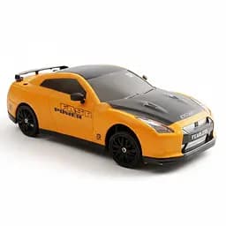 Радіокерована Гоночна машина SC 24 A 01, Акумулятор 3.7V, Підсвічування фар, Змінні колеса, Дорожні конуси, Жовта