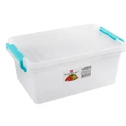 Контейнер для продуктов прямоугольный с защелками 5 л (в ассортименте)