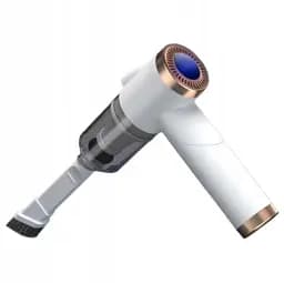 Пылесос автомобильный Q8 портативный аккумуляторный мощный White (16405)