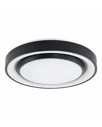 Люстра с пультом светодиодная, потолочный светильник Goldlux 326706 Zygmunt 50 Led 1x72W 3000K-6000K 8000Lm IP44 Bk