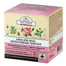 Крем для обличчя Зелена Аптека Інтенсивний ліфтинг, 50 мл