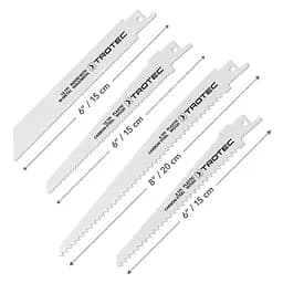 Набір полотен для пили шабельної Trotec 10 pieces Wood/Metal/Plastic Set (6215001205) - мініатюра 2