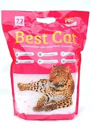 Силикагелевый наполнитель Best Cat Pink Flower 7.2 л 2.6 кг