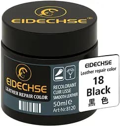 Крем-фарба для шкіри Eidechse 50 мл чорна - мініатюра 2
