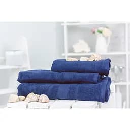 Набір банних рушників №5003 SoftNess Darkblue, 3 шт. (2200003182637)