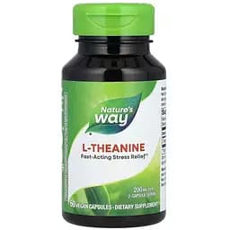 L-Теанін Nature's Way L-Theanine 200 мг 60 капсул