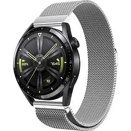 Ремінець 22 мм міланська петля BeWatch для Huawei Watch GT3 46mm Срібний (1020205.3U)