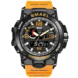 Годинник наручний чоловічий Smael 8007 Black (15170)