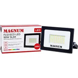 Прожектор MAGNUM FL12 ECO LED 50Вт slim 6500К IP65 (90018085) - мініатюра 4