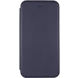 Кожаный чехол-книжка Classy для Infinix Hot 60 Pro+ Темно-синий