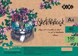 Скетчбук ZB.1482 А4, 40 аркушів