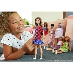 Лялька Barbie Модниця в картатій сукні (GHW53) - мініатюра 5