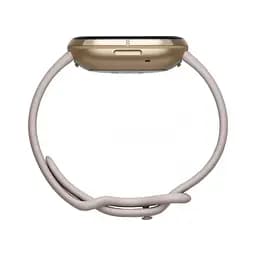 Смарт-годинник Fitbit Sense Lunar White/Soft Gold Stainless Steel (FB512GLWT) - мініатюра 3