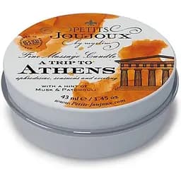 Масажна свічка Petits Joujoux - Athens - Musk and Patchouli (43 мл)