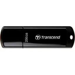 Накопичувач 256GB USB 3.1 Type-A JetFlash 700 Чорний Transcend teh0013420 - мініатюра 3