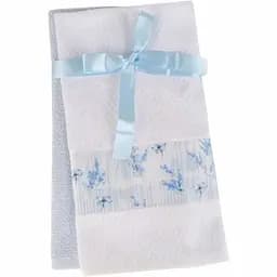Набір кухонних рушників Home and More Iris 2 шт. білий з блакитним (svt-2000022281829)