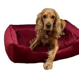 Лежак для собак Diego Rest Lux Червоний, розмір 6