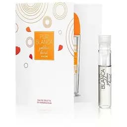 Листовка с п/обр Avon Туалетная вода Pur Blanca Golden Burst 0.6 мл