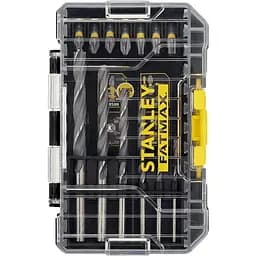 Набор бит и сверл Stanley FatMax Phillips, Pozidriv, Torx, Pz1, Pz2, Ph1, Ph2, T20, T25, T30 L=25, 50 мм 19 шт. пластиковый кейс (STA88554)