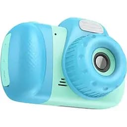 Детская фотокамера Hoco DV201 Dual Lens Blue [136175]