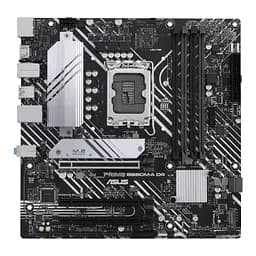 Материнcька плата PRIME B660M-A D4-CSM s1700 B660 4xDDR4 M.2 HDMI DP mATX CSM Asus teh0019051 - мініатюра 2