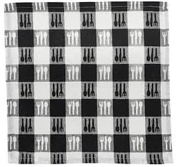 Набір рушників Soho 40x40см Forks 4 шт pbe0050663 - мініатюра 4