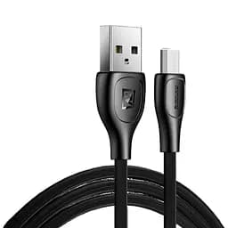 Кабель Remax Lesu Pro USB 2.0 to microUSB 2.1A 1 м чорний (RC -160 м-b)