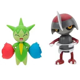 Уцінка. Набір ігрових фігурок Pokemon W15 Battle figure Roselia + Pawniard (PKW3006) 