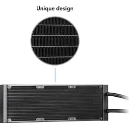 Система водяного охолодження Chieftec Iceberg 360 Dark (CLC-360-BLK) [143802] - мініатюра 8