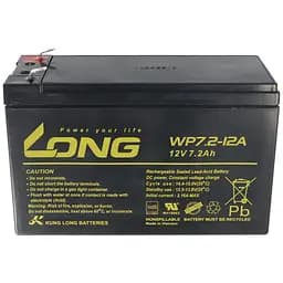 Акумуляторна батарея для ДБЖ Long AGM 12 V / 7.2 А*ч (WP7.2-12A)