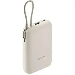 Портативна батарея Xiaomi 20000mAh 33W Integrated Cable (BHR8851GL) кора дуба - мініатюра 2