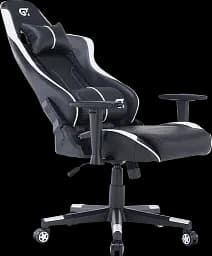 Геймерське крісло GT Racer чорне з білим (X-2528 Black/White) - мініатюра 6