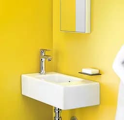 Змішувач для умивальника Hansgrohe Metris EcoSmart 31088000 Хром - мініатюра 2