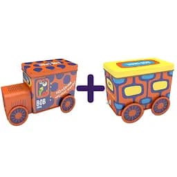 Наборы сладостей с игрушкой и стикером Bob Snail Snack Track + Bob Snail Fruit Start