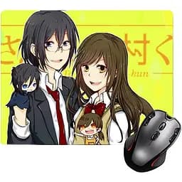 Ігрова поверхня Nextprint Хорімія, Кеко Хорі та Ідзумі Міямура, ляльки - Horimiya 220 х 180 мм (17687) 