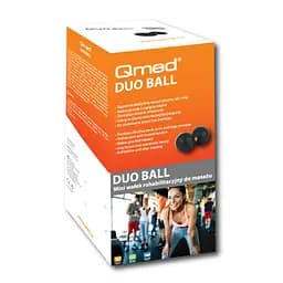 Масажний міні-ролик Duo Ball Qmed fit0025175 - мініатюра 3