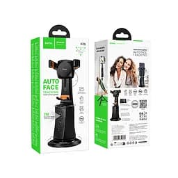 Смарт-штатив HOCO K26 Smart camera gimbal Black - мініатюра 2