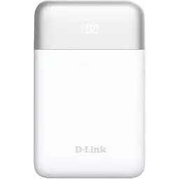 Акумулятор портативний літій-іонний D-Link Power Bank 10000мА*рік 18Вт 1xUSB-A, 1xUSB-C, білий