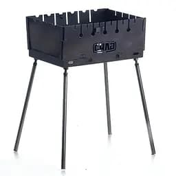 Мангал раскладной (кейс) Сила толщина 2 мм 6 шампуров 