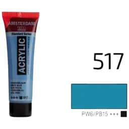 Фарба акрилова Amsterdam 517, Королівський синій 20 мл