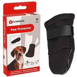 Защитный ботинки для собак Flamingo Paw Protector M фламинго пород бордер-колли, фокстерьер, бультерьер