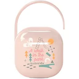 Футляр для пустушки Suavinex A walk in the park рожевий (308202)