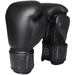 Рукавиці боксерські Power Play PP 3014, Black - 12 унцій